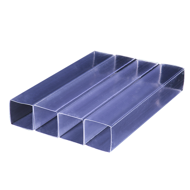 PVC transparent square pipe